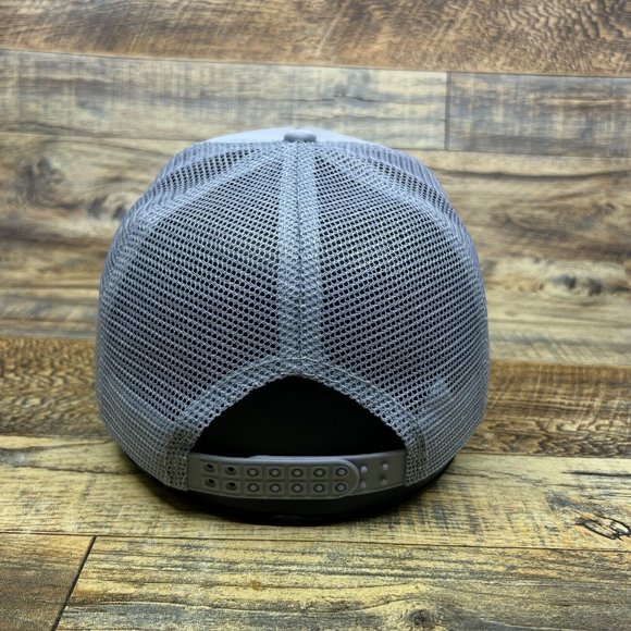 Vintage New York Jets Mens Trucker Hat Gray Snapback Original 50s Logo Football - Picture 5 of 8